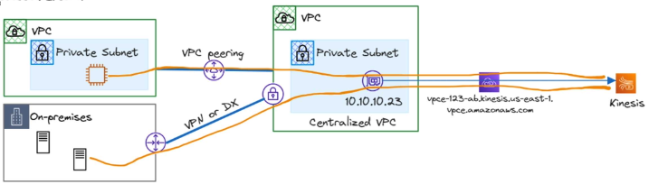 VPC Endpoint remote access