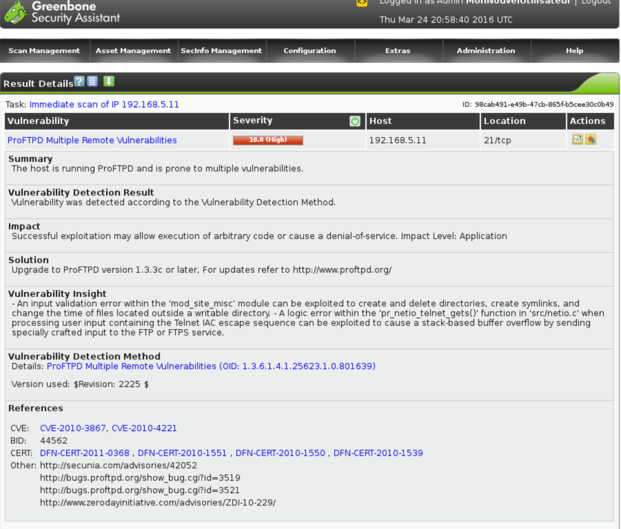 openvas vuln result 2